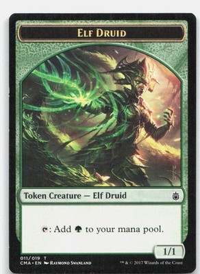 Elf Druid Token (011) *Regular* CMA 11 NM-LP