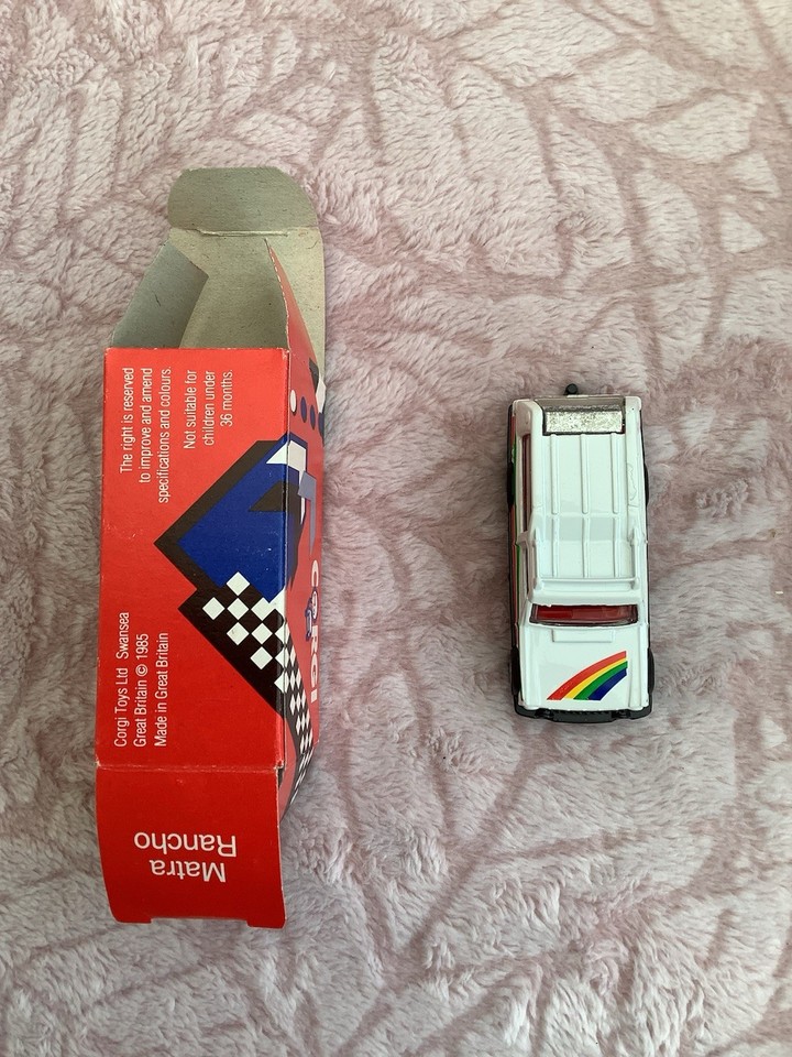 Corgi 1985 Die-cast Model Car Matra Rancho With Box In Good Condition ...