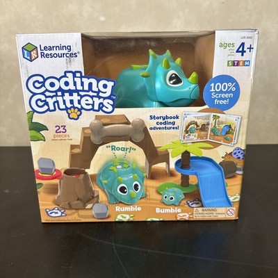 Learning Resources Coding Critters Rumble & Bumble 23 Pieces/Set (LER3082)
