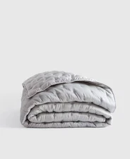 NWOT Quince King Cal King Dream Quilt ONLY Organic Bamboo Dream Light Grey