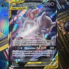 Mewtwo & Mew GX SM191 Sm Holo