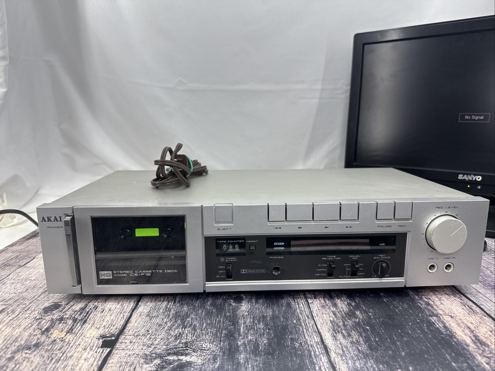 Akai CS-F12 vintage audio equipment - eBay listing photo 3