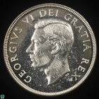 Canada 1950 George VI Silver Dollar - Uncirculated