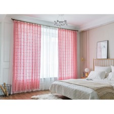 Tende vintage in pizzo all'uncinetto per soggiorno tenda cava nappa tenda finestra