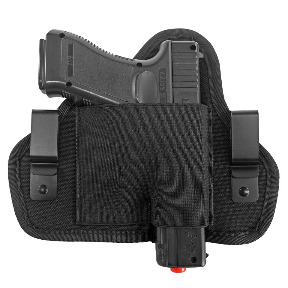 Tactical IWB Gun Holster – Pancake Style, Concealed Carry For Pistols (.380, .40, .45) – Choose Model