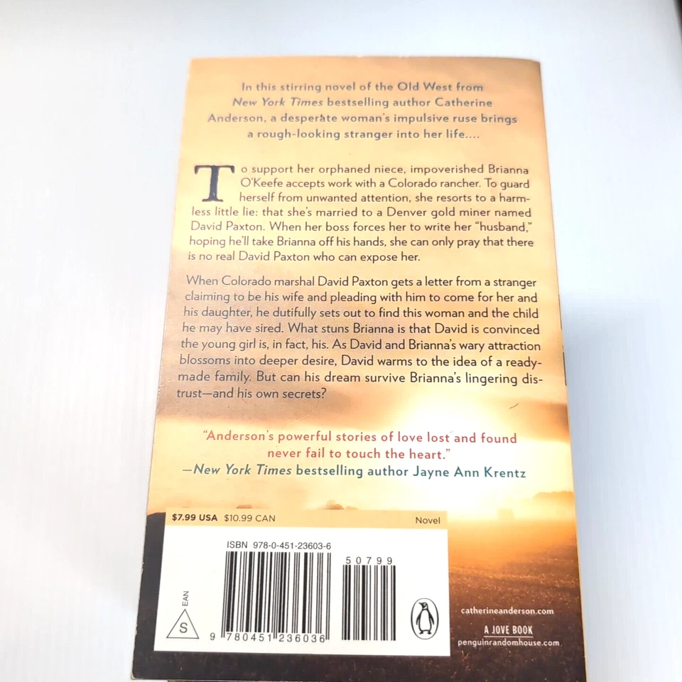 Catherine Anderson Paperback Book Romance Love Cowboy Comanche Lot 5x - Image 4 of 4