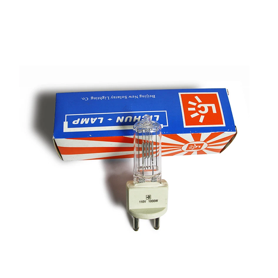 Globo de tungsteno 3 piezas 110 V 1000 W bombilla video para iluminación puntual estudio video  Foto 2 de 4