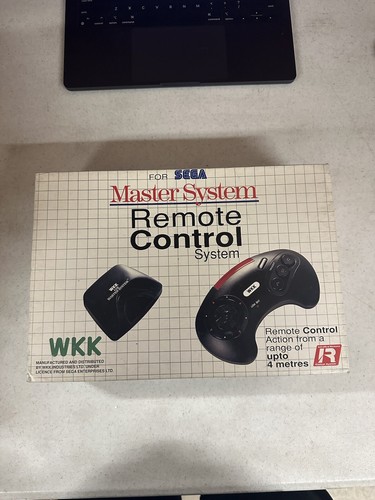 RARE VINTAGE 90'S SEGA MASTER SYSTEM INFRA RED REMOTE CONTROL WKK NEW NOS ! - Picture 1 of 12