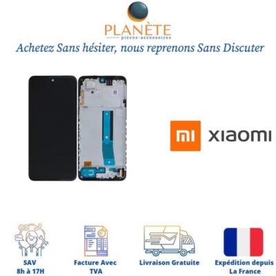 Écran Xiaomi Redmi Note 10 4G (Incell) Noir + Châssis
