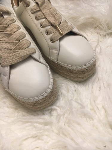 Joie Dabna Platform Espadrille Sneakers Lace Up Shoes EUR 36.5 Size 6 - Picture 2 of 9