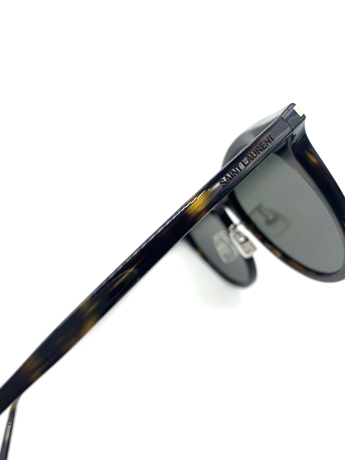 AUTENTICI OCCHIALI DA SOLE SAINT LAURENT 54mm rotondi grigio avana SL488 K 002