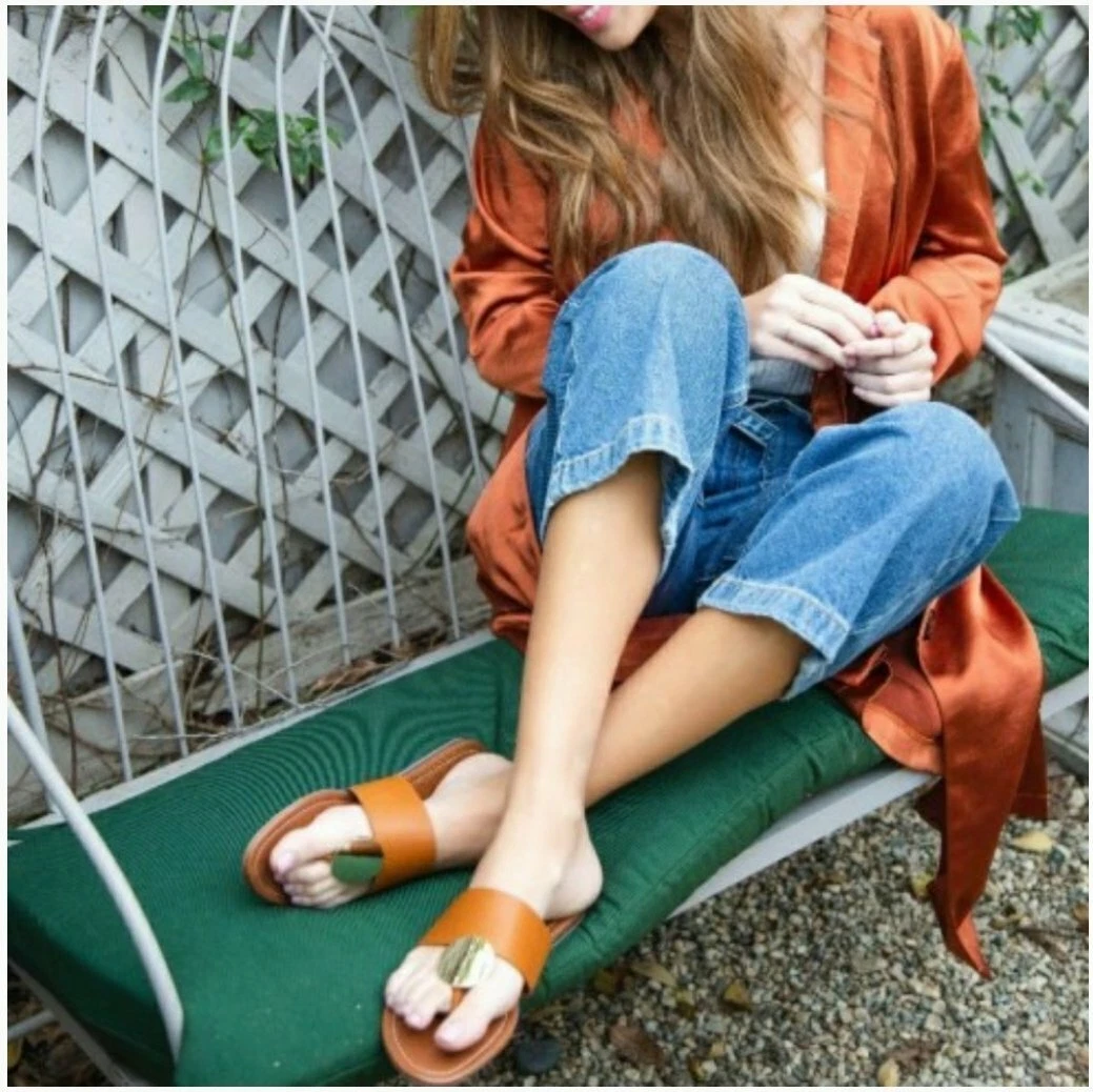 Disk sandals clearance