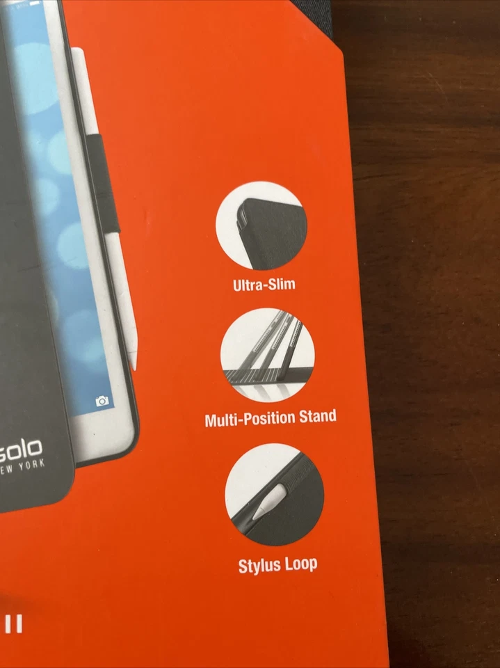 Solo New York Wyatt Slim Case For iPad 10.2" NEW - Image 3 of 4
