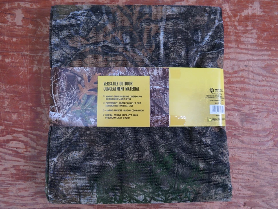 Hunters Specialties Blind Material Mesh camo Netting Realtree Edge - HS-100124 - Image 2 of 4