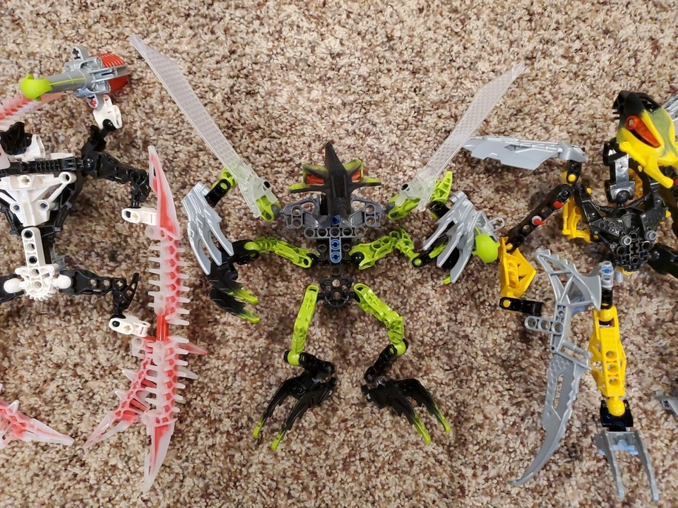 Lego Bionicle Mistika Lote de 3 Krika Gorast Bitil Foto 3 de 4
