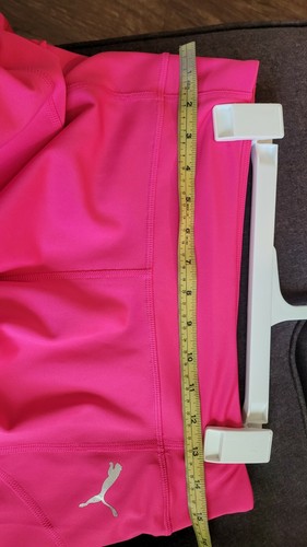 Puma Youth Size XL(16) Girls Active Wear Athletic Leggings Stretch color Pink - Picture 7 of 8