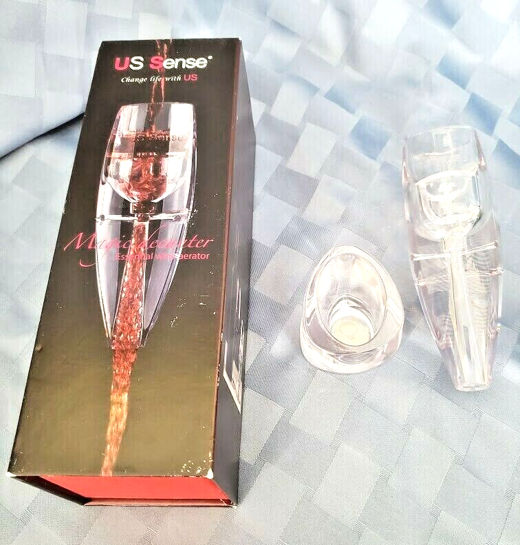 Majic Decanter Essential Wine Aerator  in Box Bar Tools and Accessories