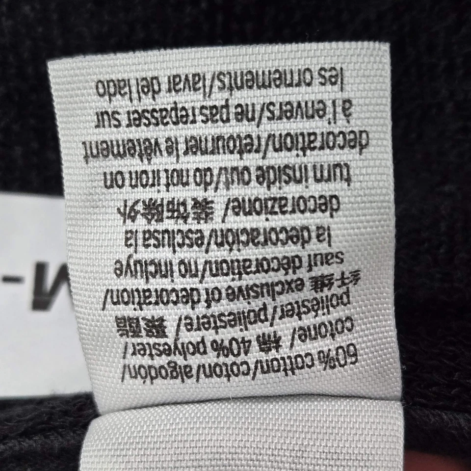 PINK Victoria's Secret Women Hoodie M Black LA West Coast Beaches Sequin READ - Image 4 of 4