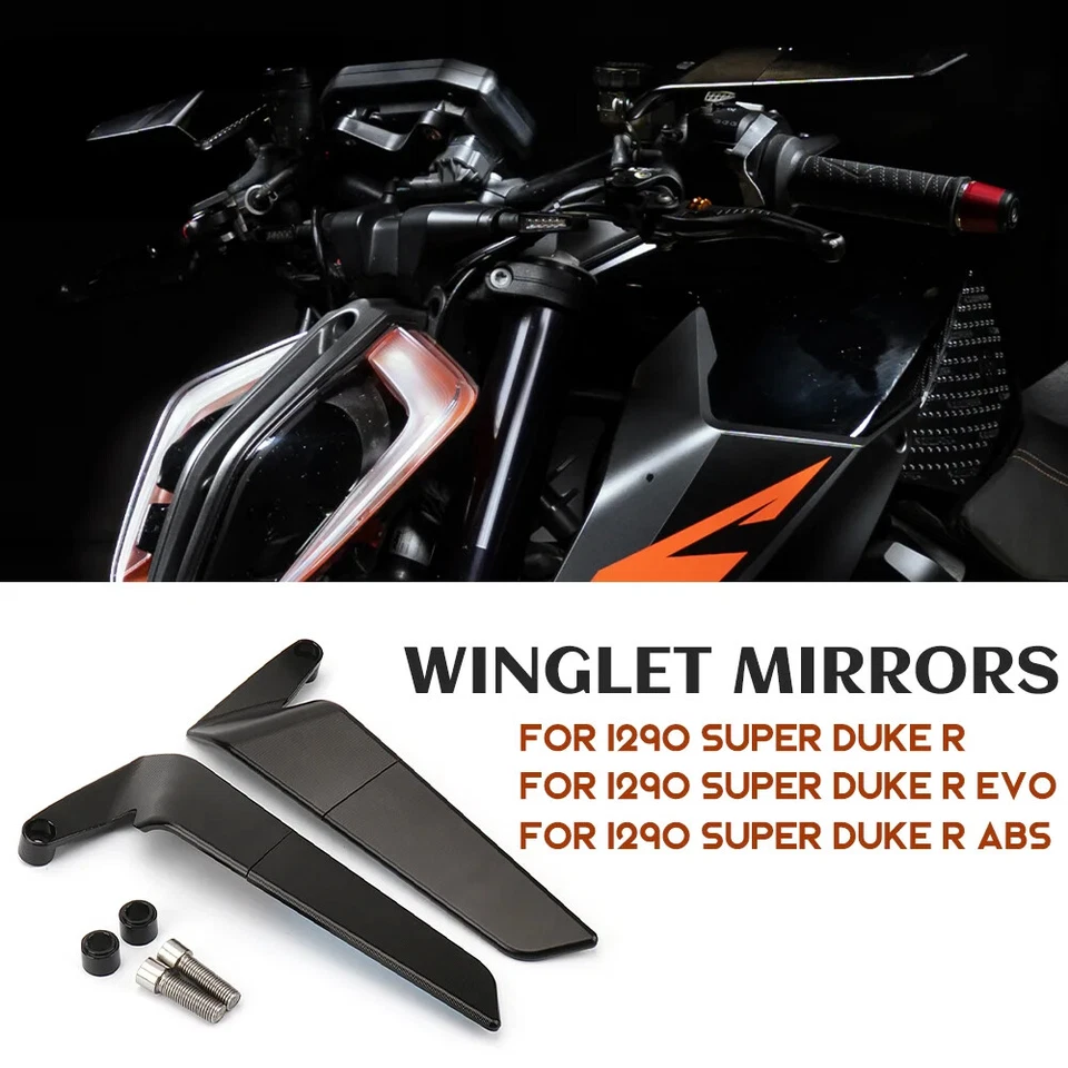 Espejos retrovisores laterales para 890 790 1290 Super Duke R 2013-2023 Foto 2 de 4