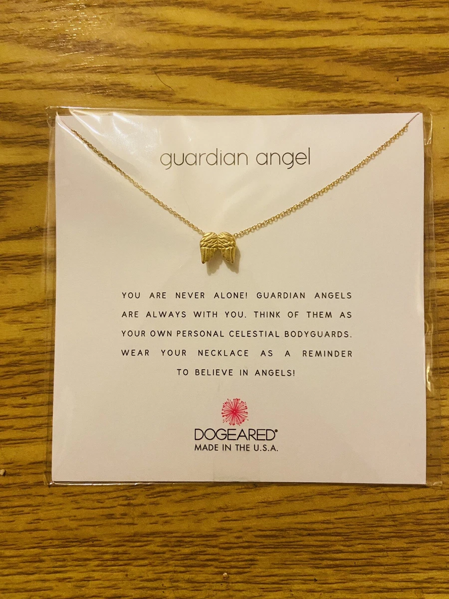 NWT Guardian Angel Wings Necklace by Dogeared MSRP 66