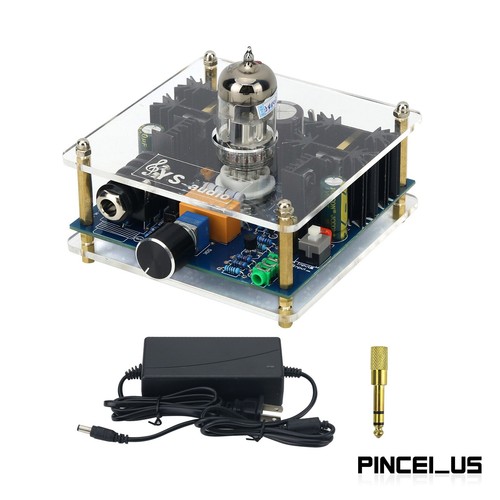 YS-audio 6N11 Class A Headphone Amplifier Tube Headphone Amp with Power ...