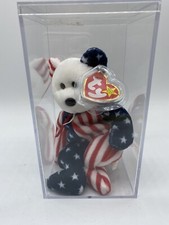   Spangle  TY beanie babies extremely rare - Tag Errors RARE WHITE FACE
