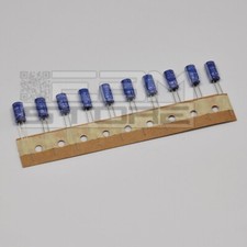 10 pz Condensatori elettrolitici 100uF 35V 85° - ART. FP02