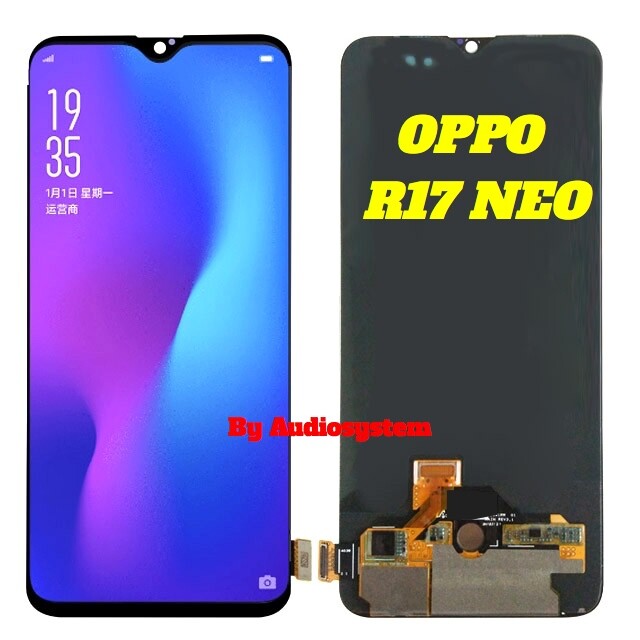 Generico Schermo LCD Per Oppo RX17 Neo / R17 Neo LCD Display Digitizer Vetro Touch Schermo Ricambio Assembly Nero
