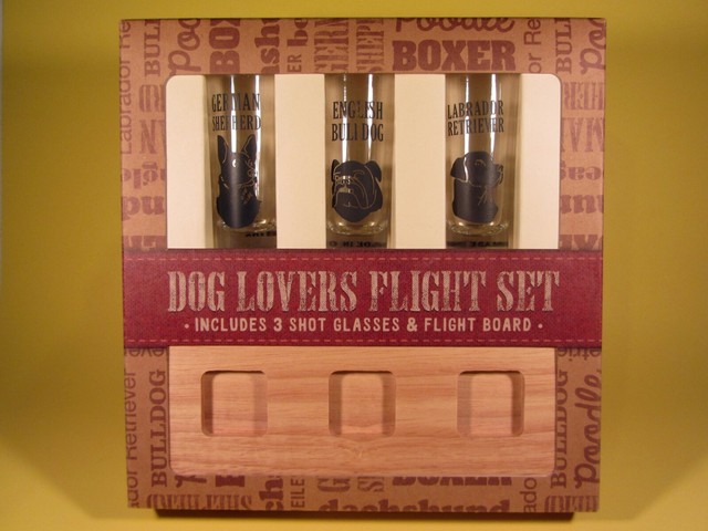 bulldog shot glasses