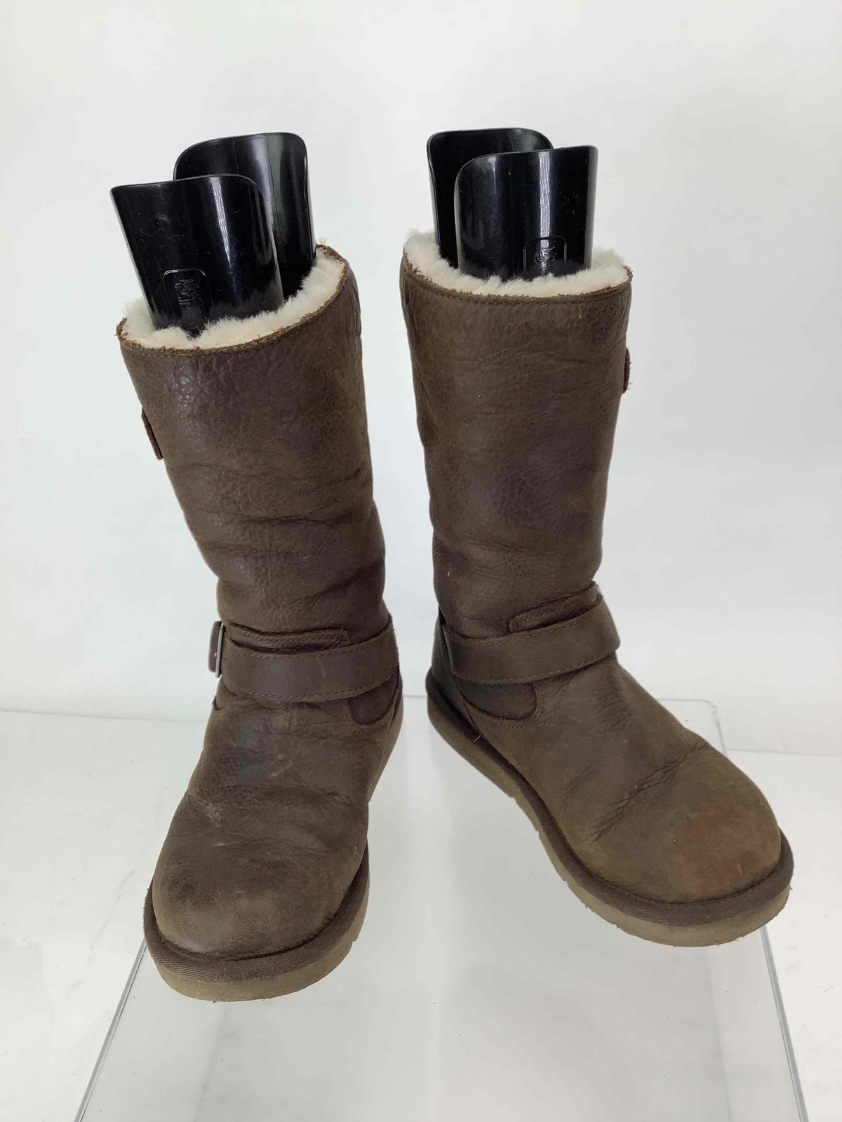 UGG Brown Weathered Leather Kensington 
