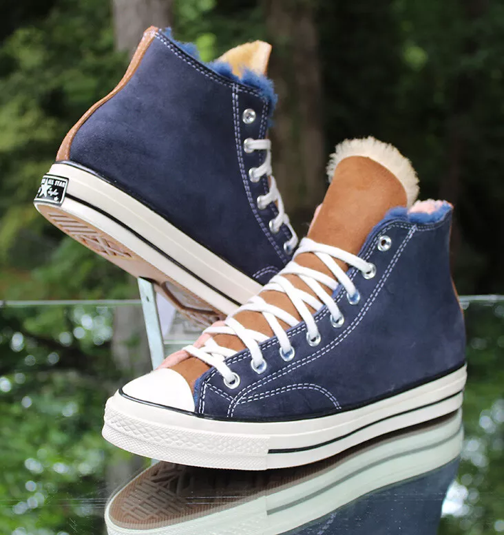 milits Samarbejde Faderlig Converse Chuck Taylor All-Star 70 Hi Men's Size 9.5 Navy Blue Pink White  166319c | eBay