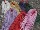 bullion wire -  purl - gimp - 5 strand pack - millinery decorative wire