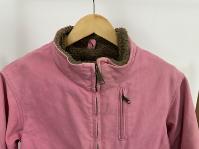 Carhartt  FOR WOMEN ピンク　ジャケット VTG Carhartt Women's RARE Pink Sherpa Lined WIP Work Jacket