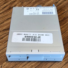 Ivory Beige 3.5" Floppy Disk Drive Internal 1.44 MB ALPS Electric DF354H068F