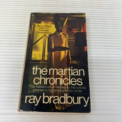 The Martian Chronicles Media Tie In Paperback Book by Ray Bradbury 1980