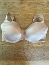 SOMA Adobe Rose 40DD Stunning Support Smooth Balconette Bra Lined Underwire
