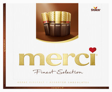 MERCI DARK CHOCOLATE ASSORTMENT Finest Selection German Sweets 250g