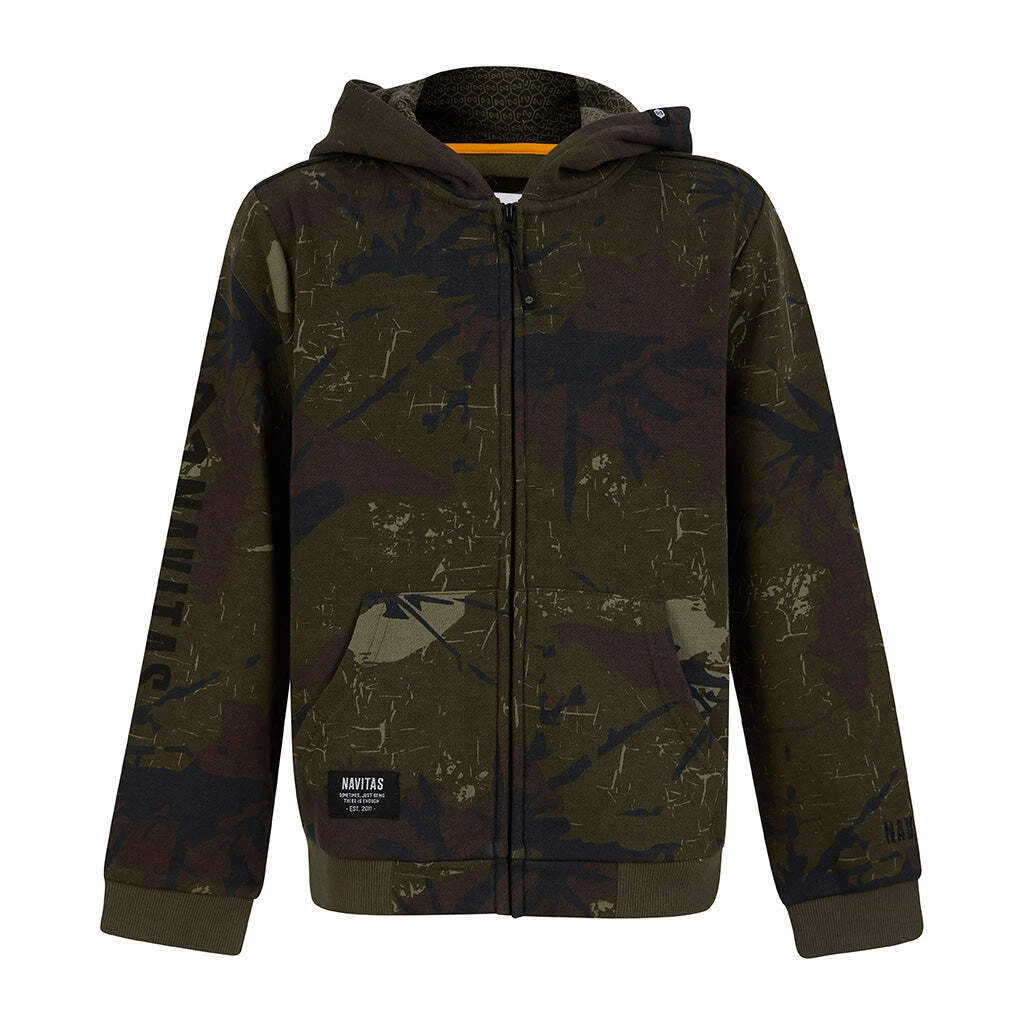 Navitas Kids Camo Identity Zip Hoody - All Sizes - Carp Fishing Outdoor Clothing
Opens in a new wind