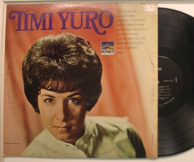 Timi Yuro Lp Self-Titled (1966) On Sunset - Vg++ To Nm / Vg++