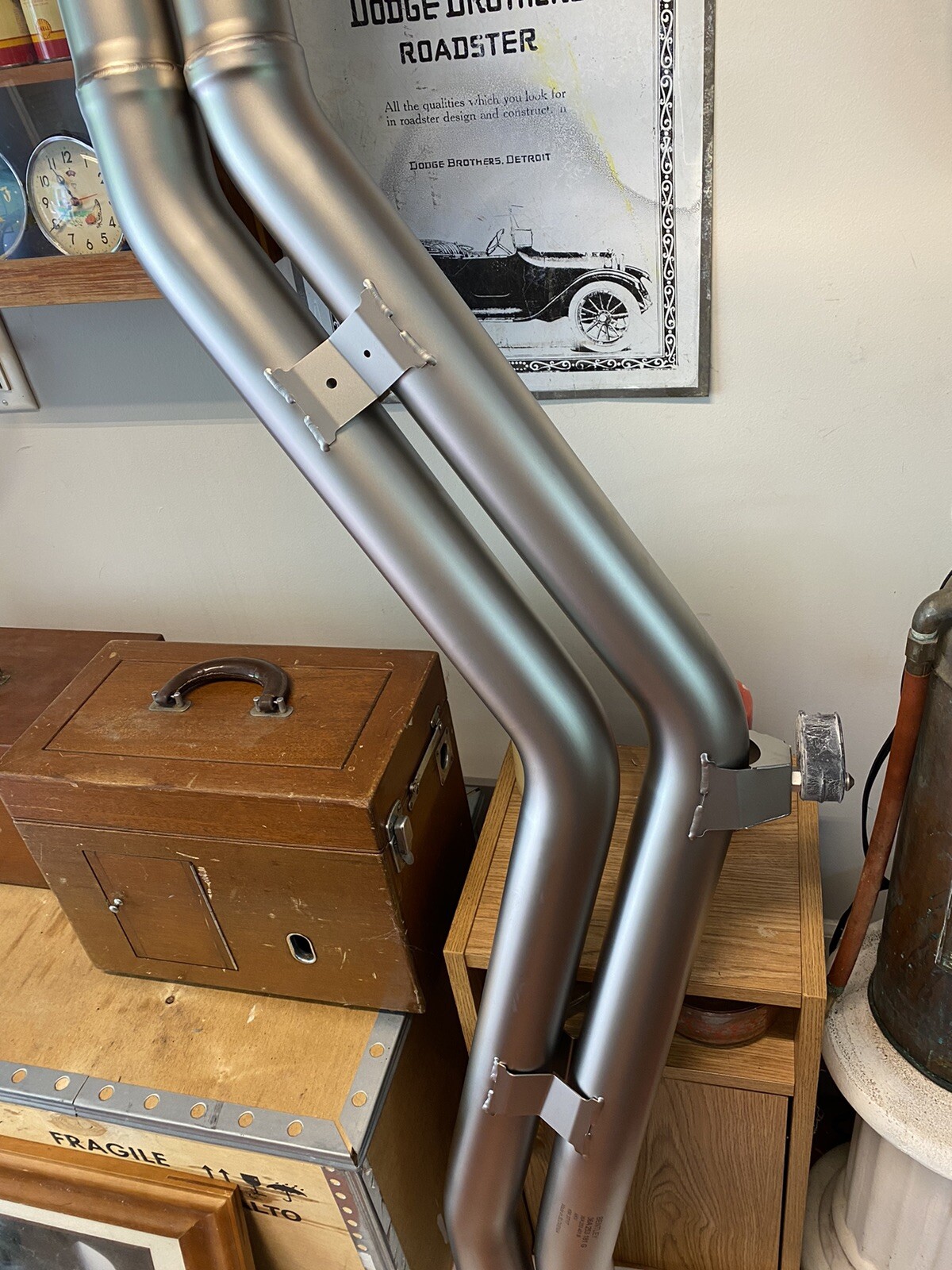 Akrapovic Titanium Bentley Bentayga Mid Exhaust Pipe