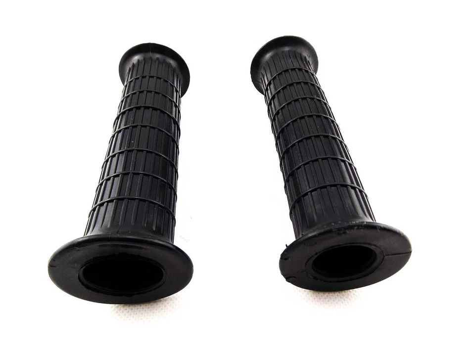 JUEGO DE EMPUÑADURAS DE MANILLAR IZQUIERDA DERECHA HONDA CB750 K0-K1 69-71 JBS NEGRO PAR Foto 2 de 4