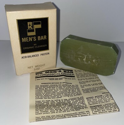 REDKEN Acid-Balanced Men s Cleanser Soap Bar Full Size 3 OZ VHTF Vintage NIB