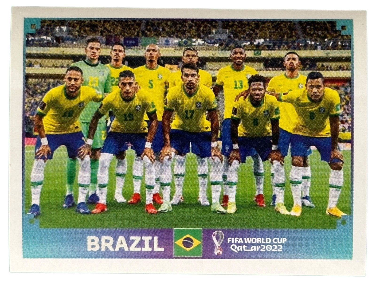 2022 Panini World Cup Qatar Stickers ! Team Brazil