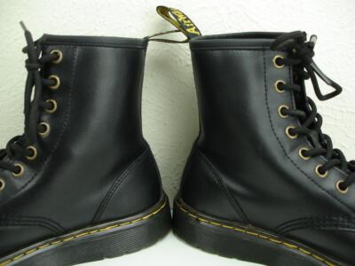 Doc Dr. Martens Zavala Black Leather Combat Boots Ankle Lace  display picture 2