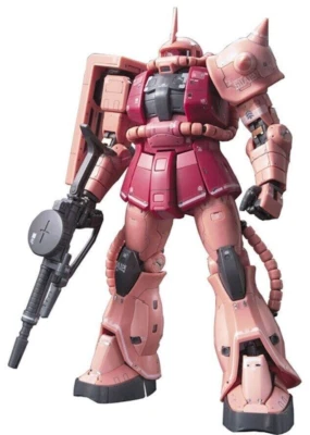 RG 02 ZAKU II MS-06S Gundam 1/144 Robot Real Grade Model Kit Montaggio BANDAI