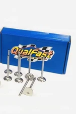 Qualcast Stainless EXHAUST Valves/8 for Chevy SB 283 327 350 400 1.60 head,4.93