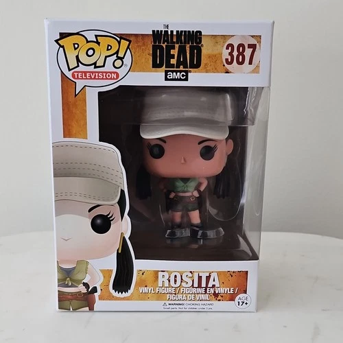 NEW IN BOX!! Funko Pop! The Walking Dead ROSITA #387 Vinyl Figure