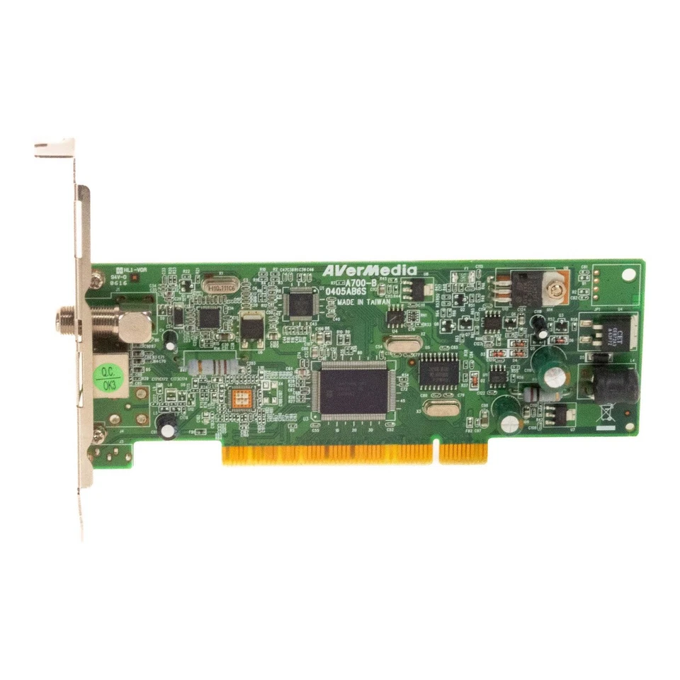 AVerMedia A700-B DVB-S Tuner S-VIDEO Grabber PCI Card - Image 2 of 3