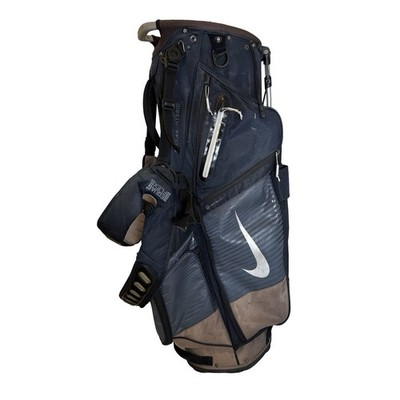 Nike Air Hybrid Golf Bag 14 Way Stand Carry Blue Black with