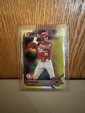 2022 Bowman Draft Yellow /75 Justin Boyd #BD-13 1st Edition Reds